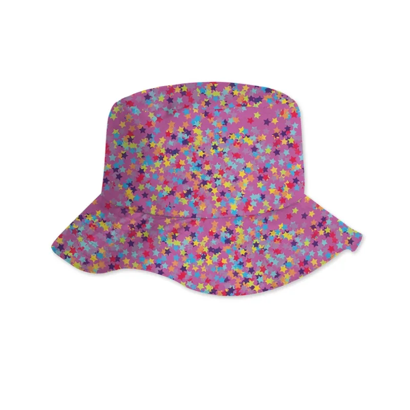 Pink & Multi Color Star Sun hats sold by Zulily
