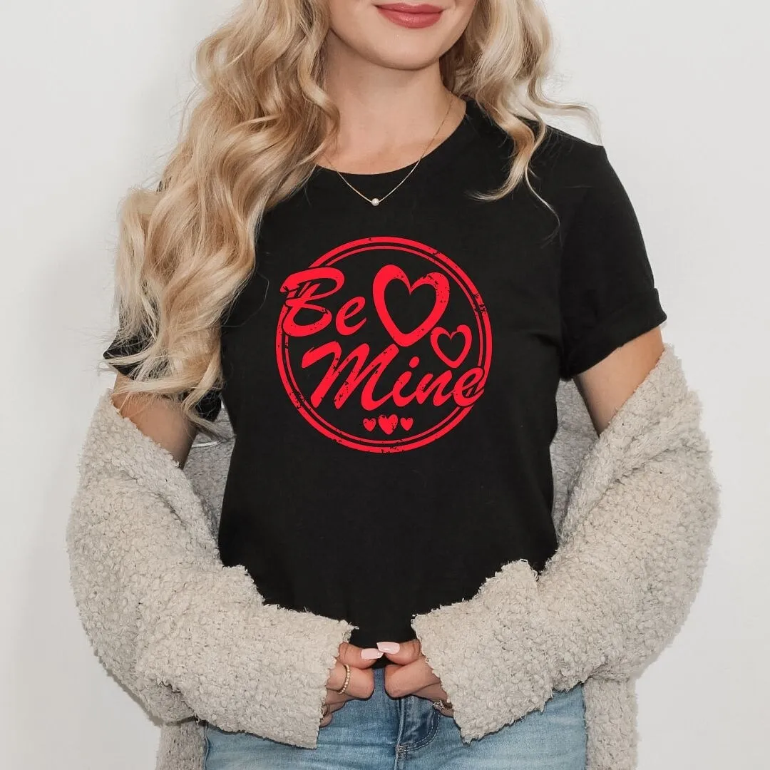 Be Mine Circle Short Sleeve Crewnneck Tee sold by Zulily product image thumbnail 3
