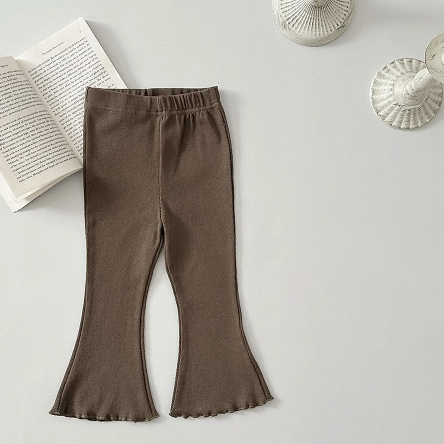 Army Green Flared Pants sold by Zulily