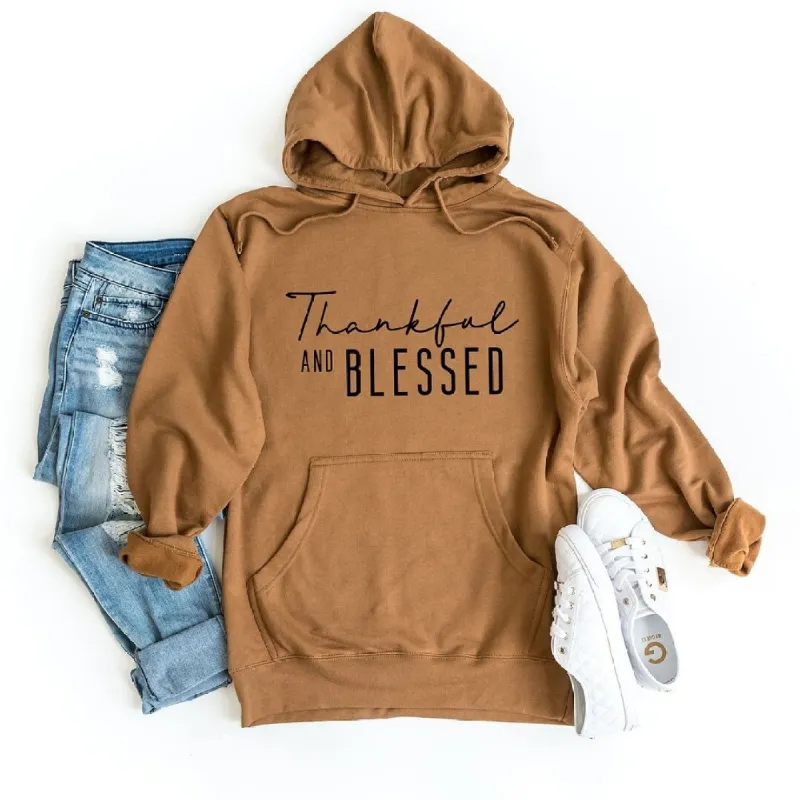 Thankful And Blessed Graphic Hoodie sold by Zulily