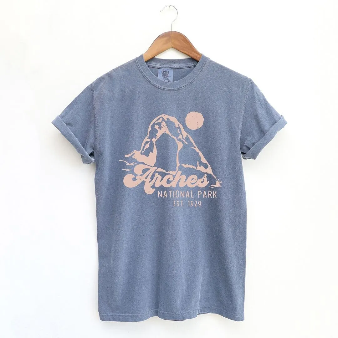 Vintage Arches National Park Garment Dyed Tee sold by Zulily product image thumbnail 2