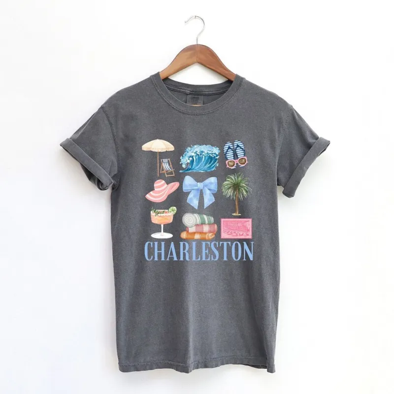 Coquette Charleston Chart Garment Dyed Tee sold by Zulily