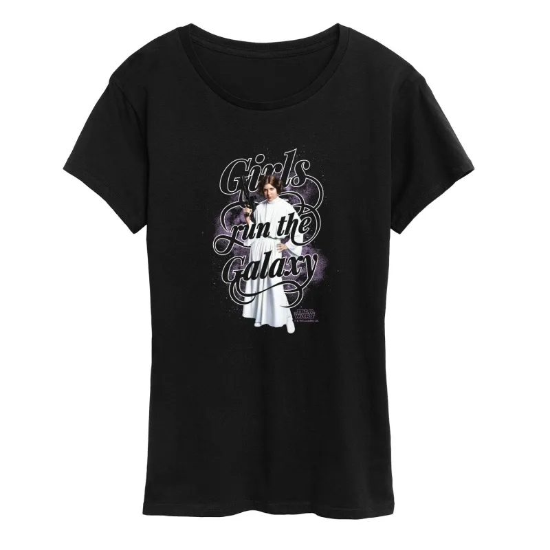 Women's Star Wars Girls Run The Galaxy Short Sleeve Tee sold by Zulily