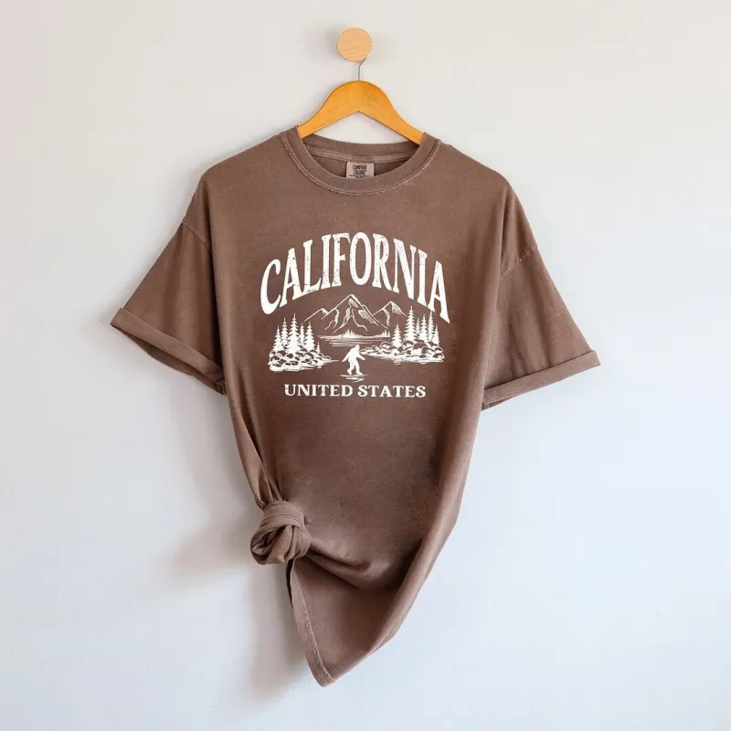 California Forest Scene Garment Dyed Tee sold by Zulily
