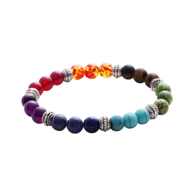 Chakra Beaded Bracelet - Multi sold by Zulily
