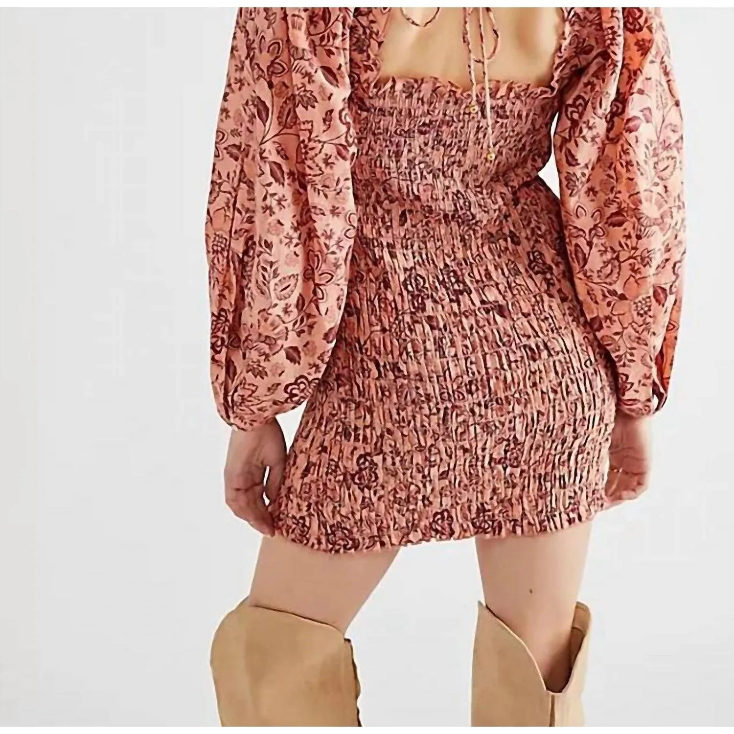 Free People - Smock It To Me Mini Dress sold by Zulily product image thumbnail 3