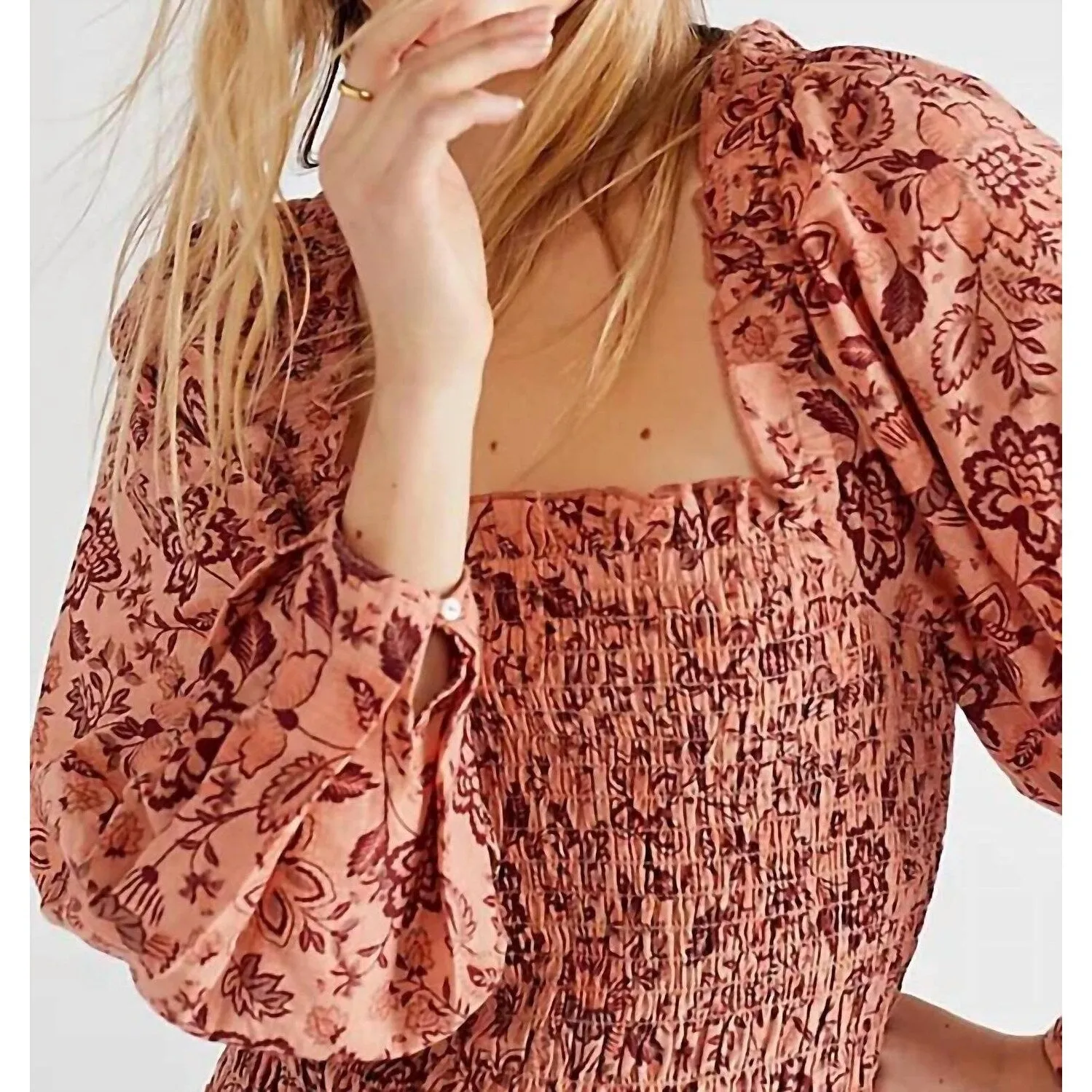 Free People - Smock It To Me Mini Dress sold by Zulily product image thumbnail 2