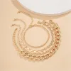 Goldtone Chain Link Bracelet Set sold by Zulily