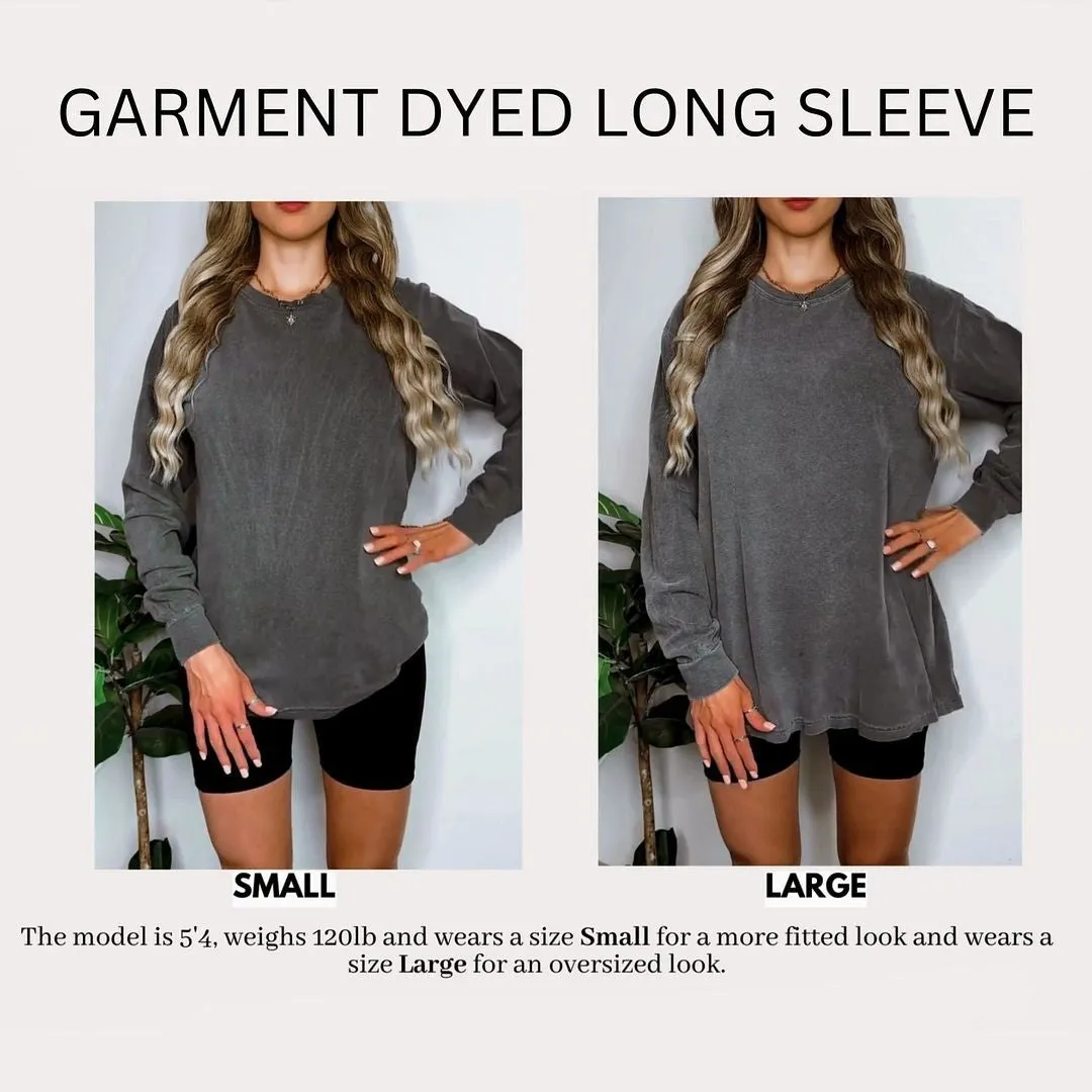 Basketball Mom Squad Garment Dyed Long Sleeve sold by Zulily product image thumbnail 5