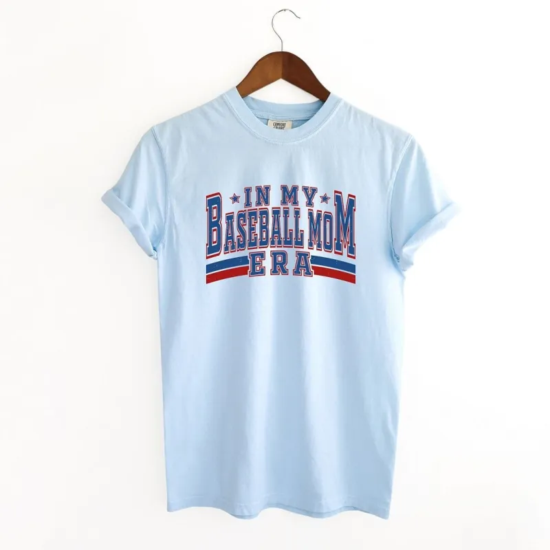 In My Baseball Mom Era Garment Dyed Tee sold by Zulily