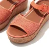 ELOISE Cork-Wrap Woven Back-Strap Wedge Sandals sold by Zulily