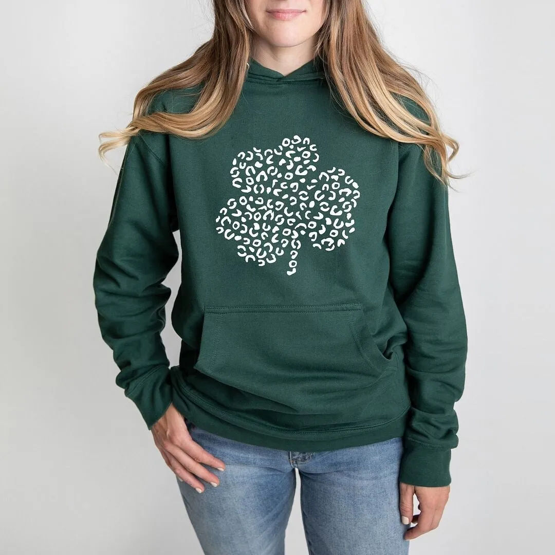 Leopard Shamrock Graphic Hoodie sold by Zulily product image thumbnail 2