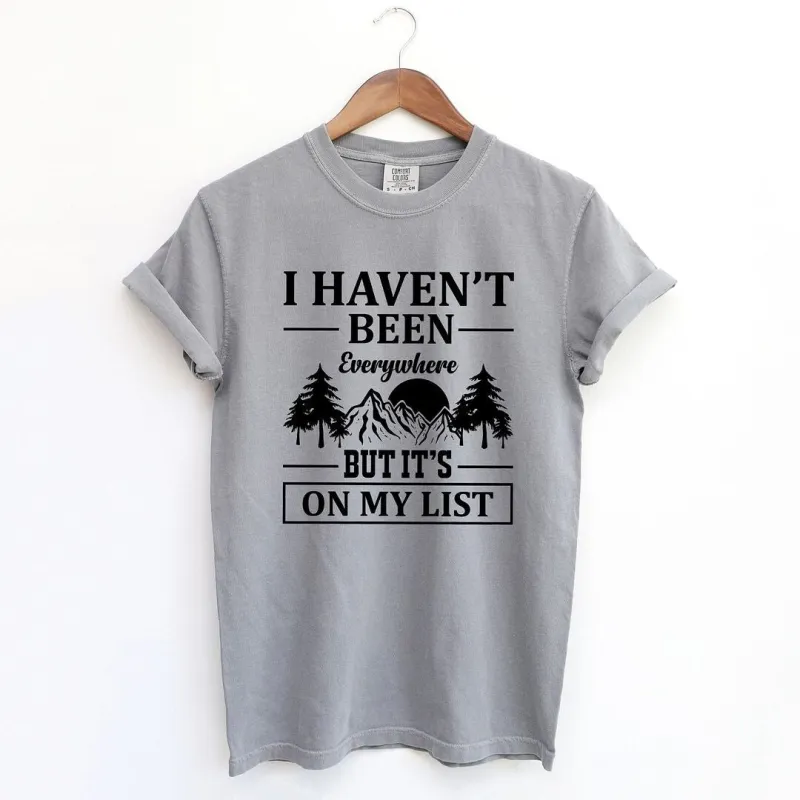 On My List Garment Dyed Tee sold by Zulily