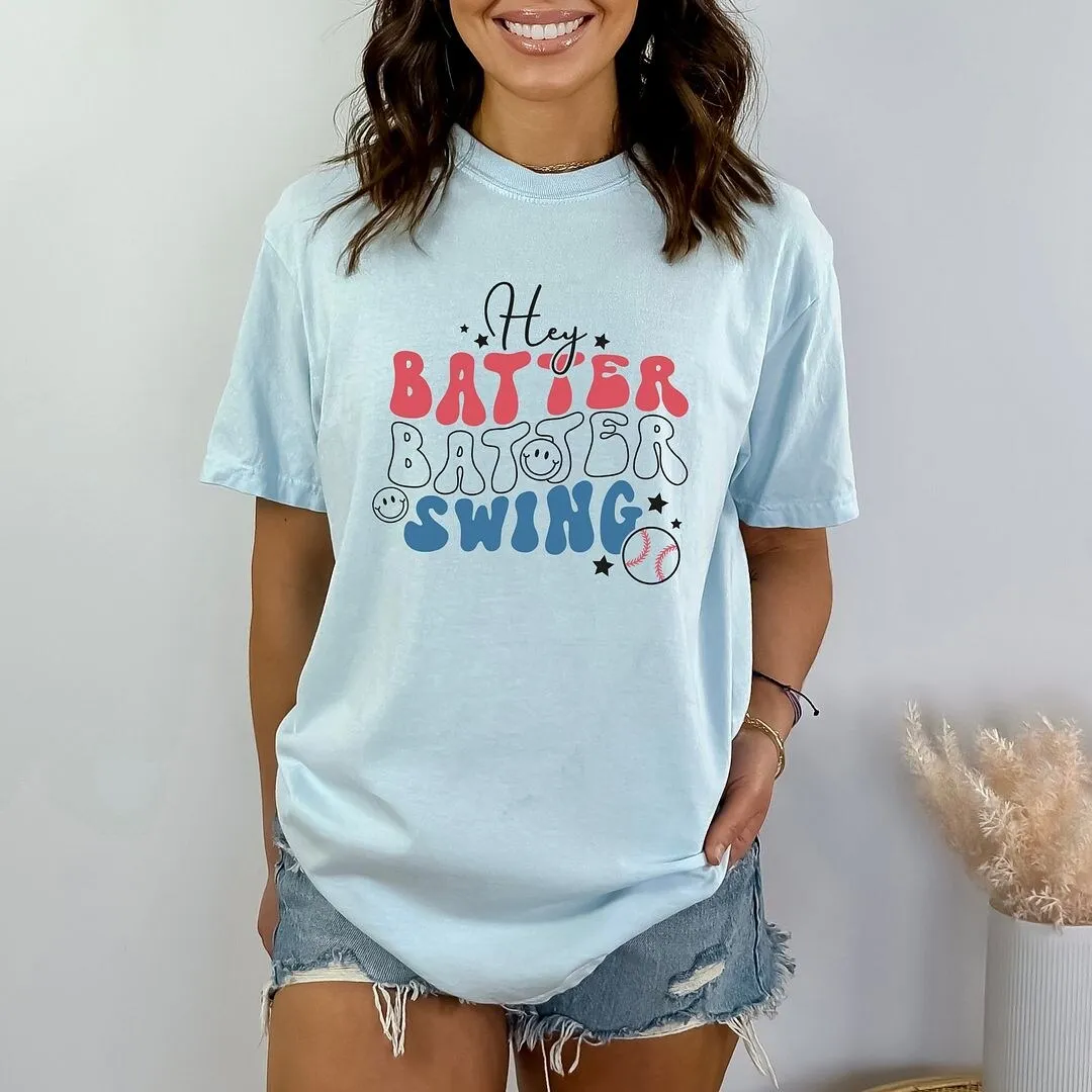 Batter Batter Red White Blue Garment Dyed Tee sold by Zulily product image thumbnail 2