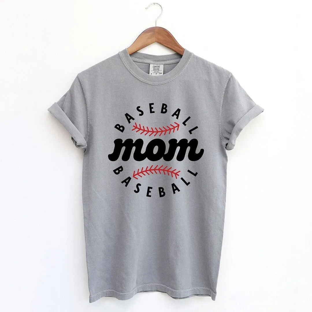 Baseball Mom Baseball Garment Dyed Tee sold by Zulily
