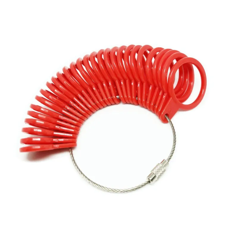 Red Ring Sizer sold by Zulily