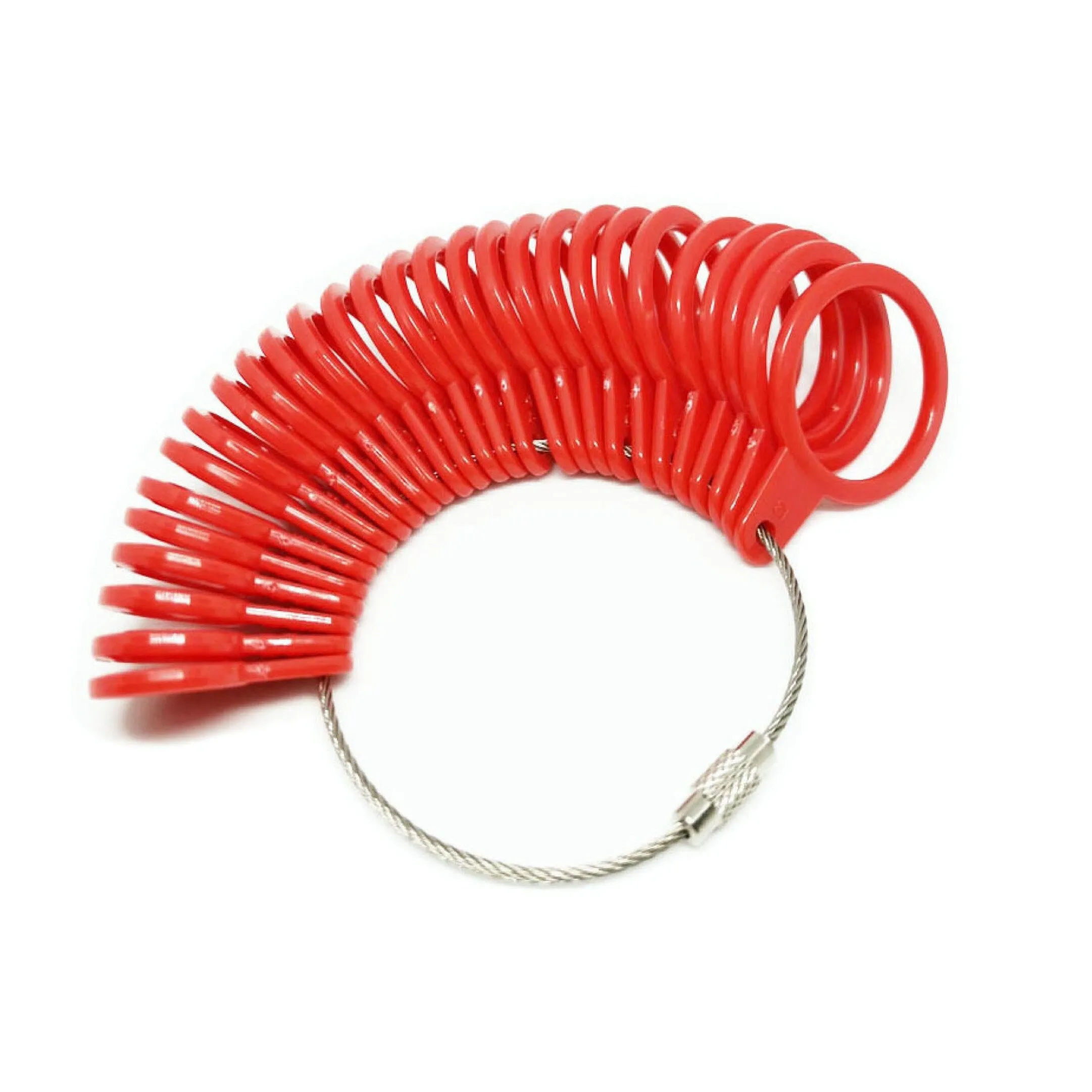 Red Ring Sizer sold by Zulily