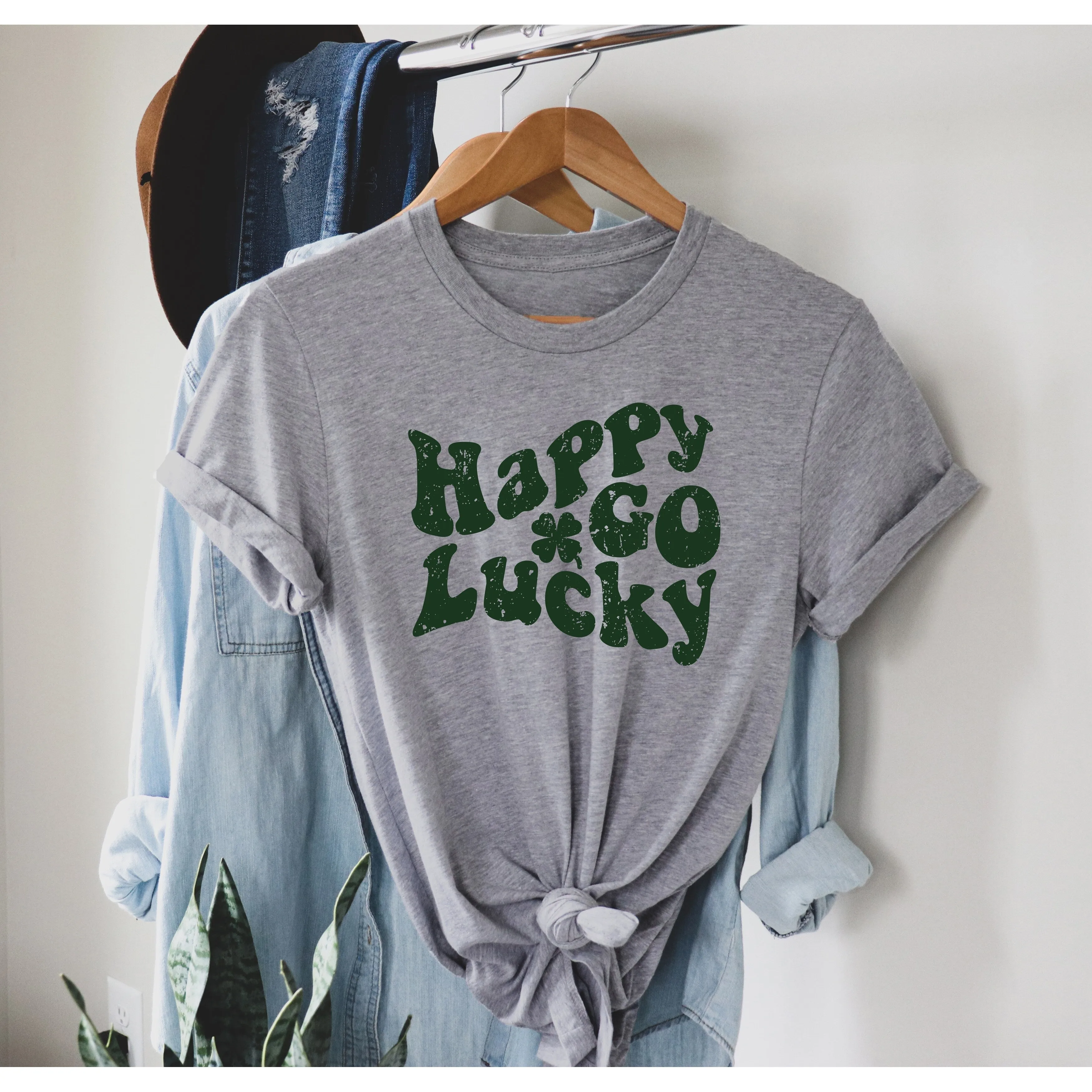Happy go lucky women's oversized tee sold by Zulily