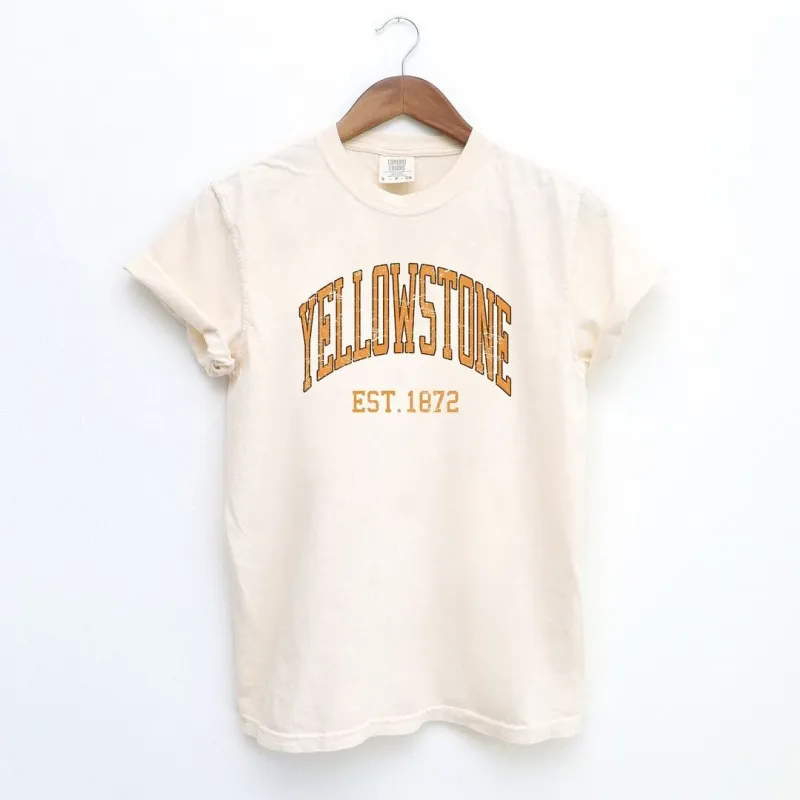 Yellowstone Est. 1872 Garment Dyed Tee sold by Zulily