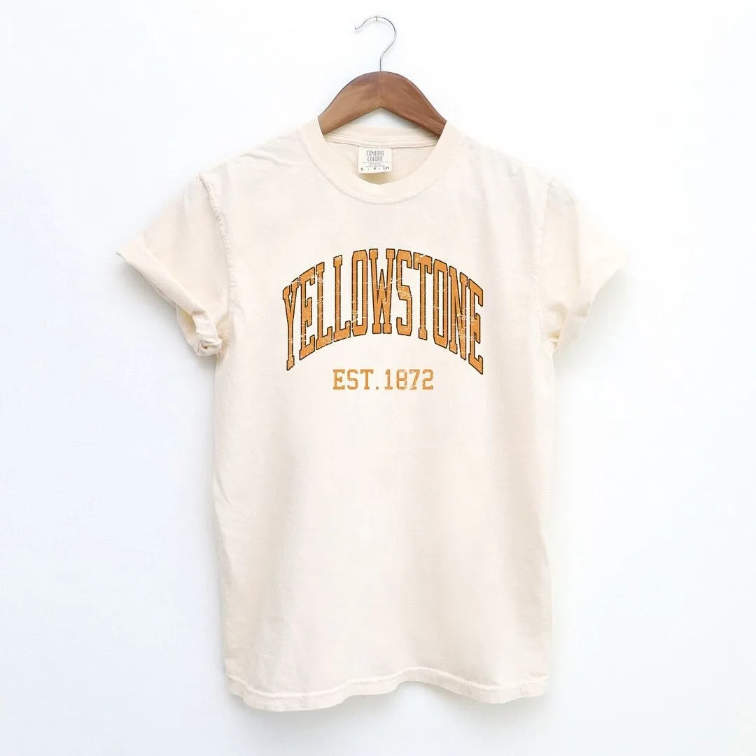 Yellowstone Est. 1872 Garment Dyed Tee sold by Zulily