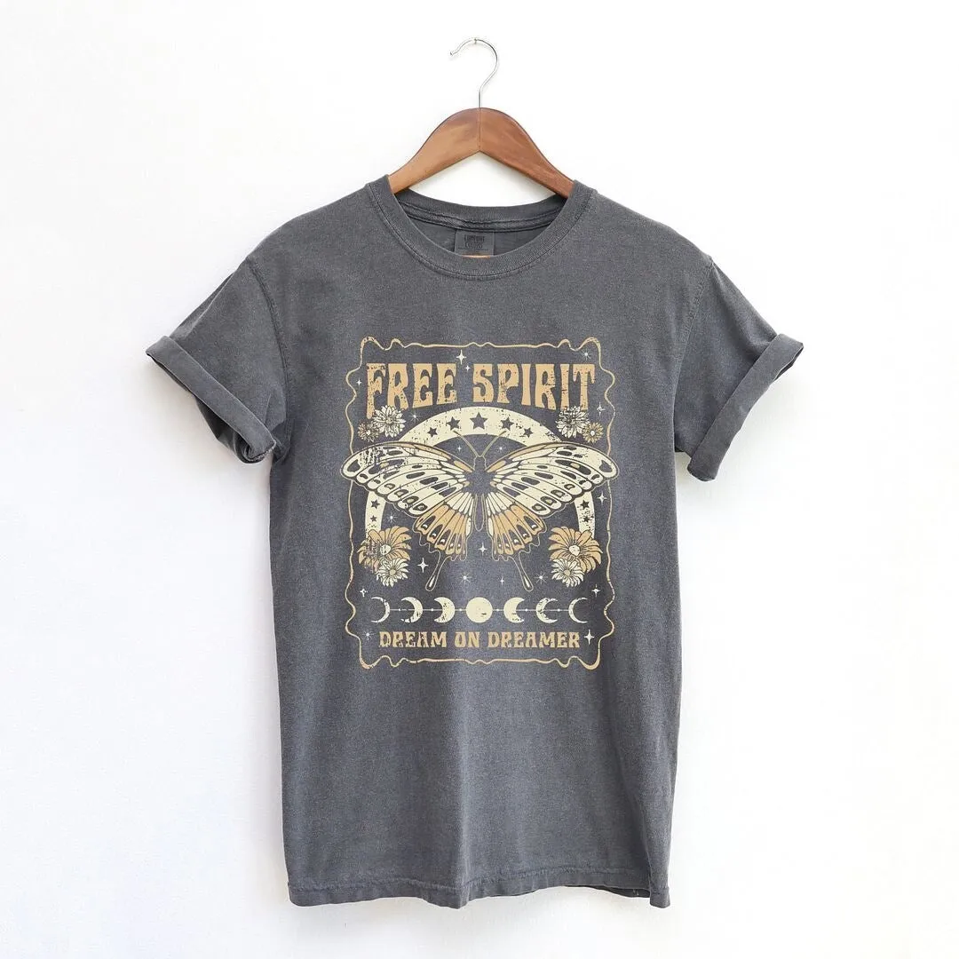 Free Spirit Butterfly Garment Dyed Tee sold by Zulily