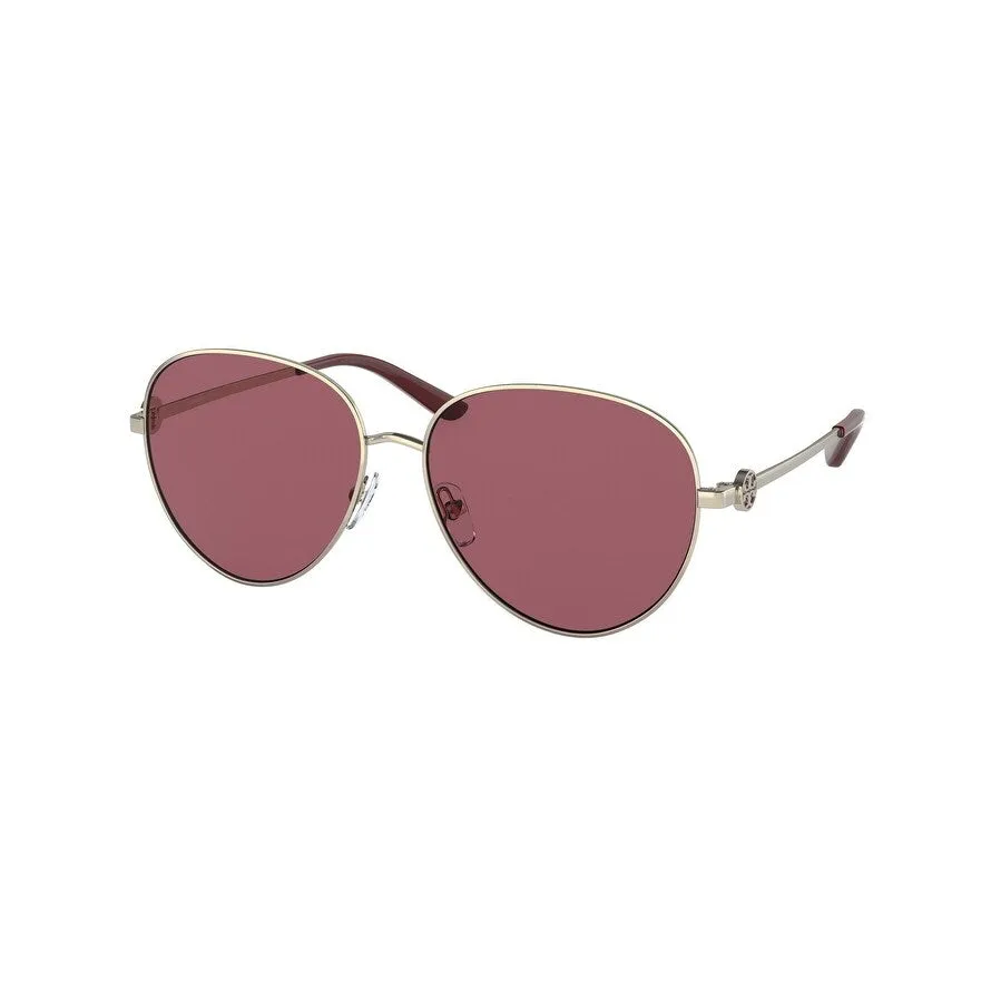 Gold Metal Frame Sunglasses Solid Bordeaux Lens sold by Zulily