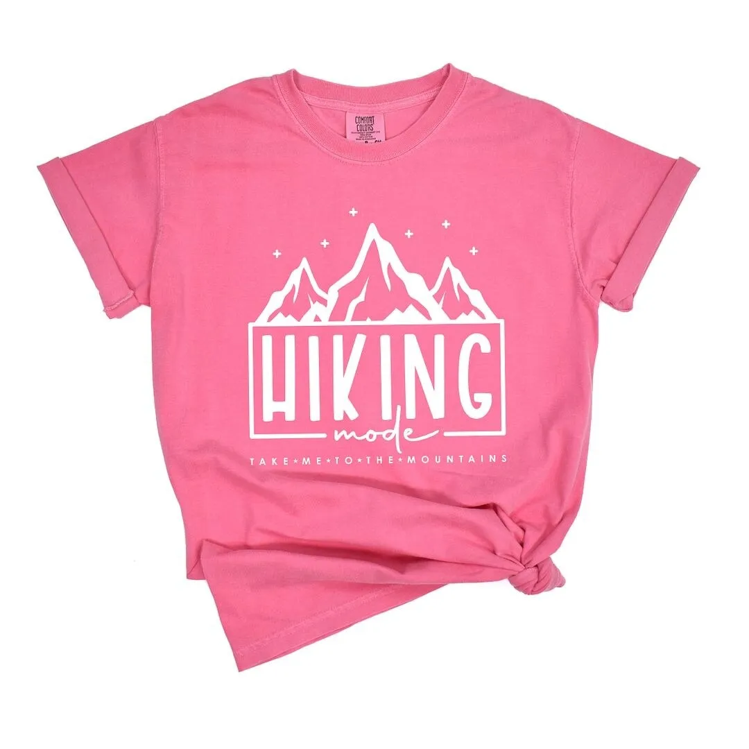 Hiking Mode Take Me To The Mountains Garment Dyed Tee sold by Zulily