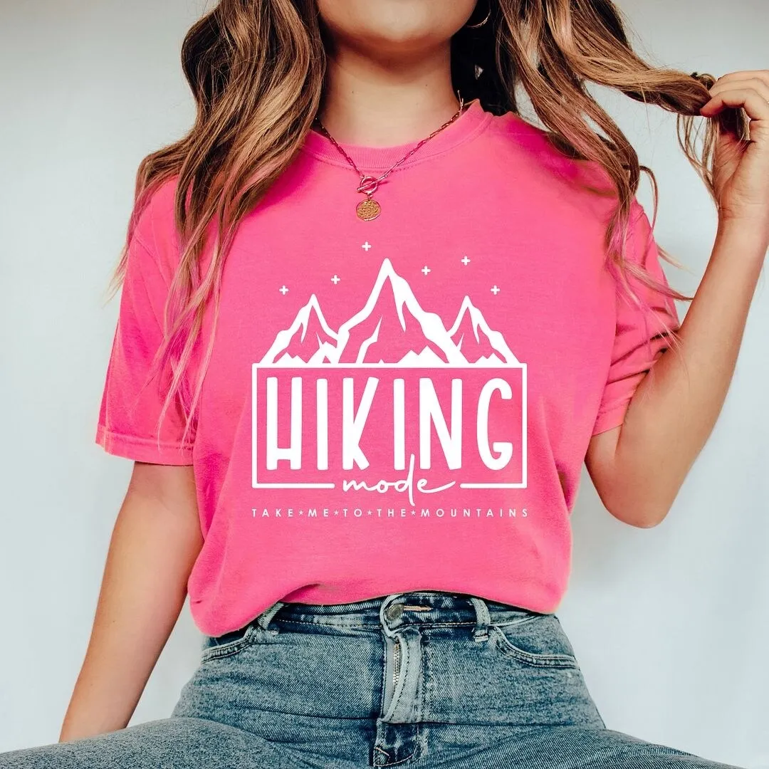 Hiking Mode Take Me To The Mountains Garment Dyed Tee sold by Zulily product image thumbnail 2
