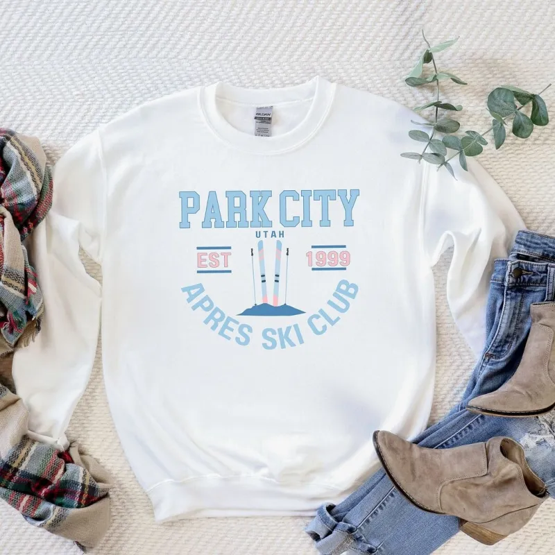 Park City Ski Club Graphic Sweatshirt sold by Zulily