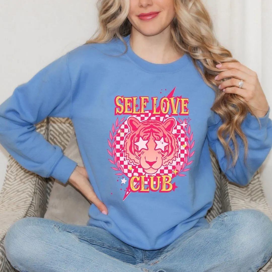 Self Love Club Tiger Graphic Sweatshirt sold by Zulily product image thumbnail 3