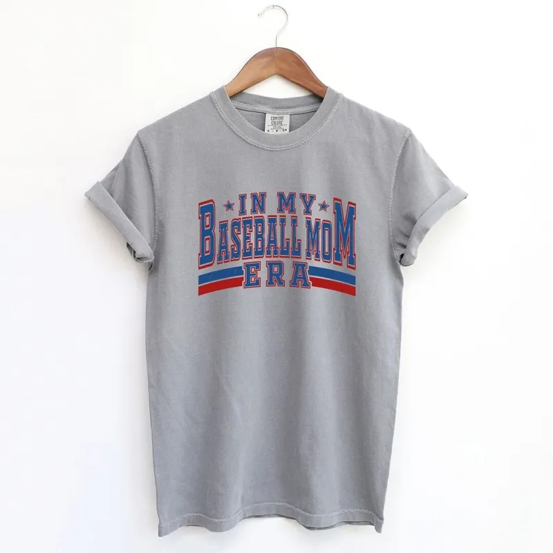 In My Baseball Mom Era Garment Dyed Tee sold by Zulily