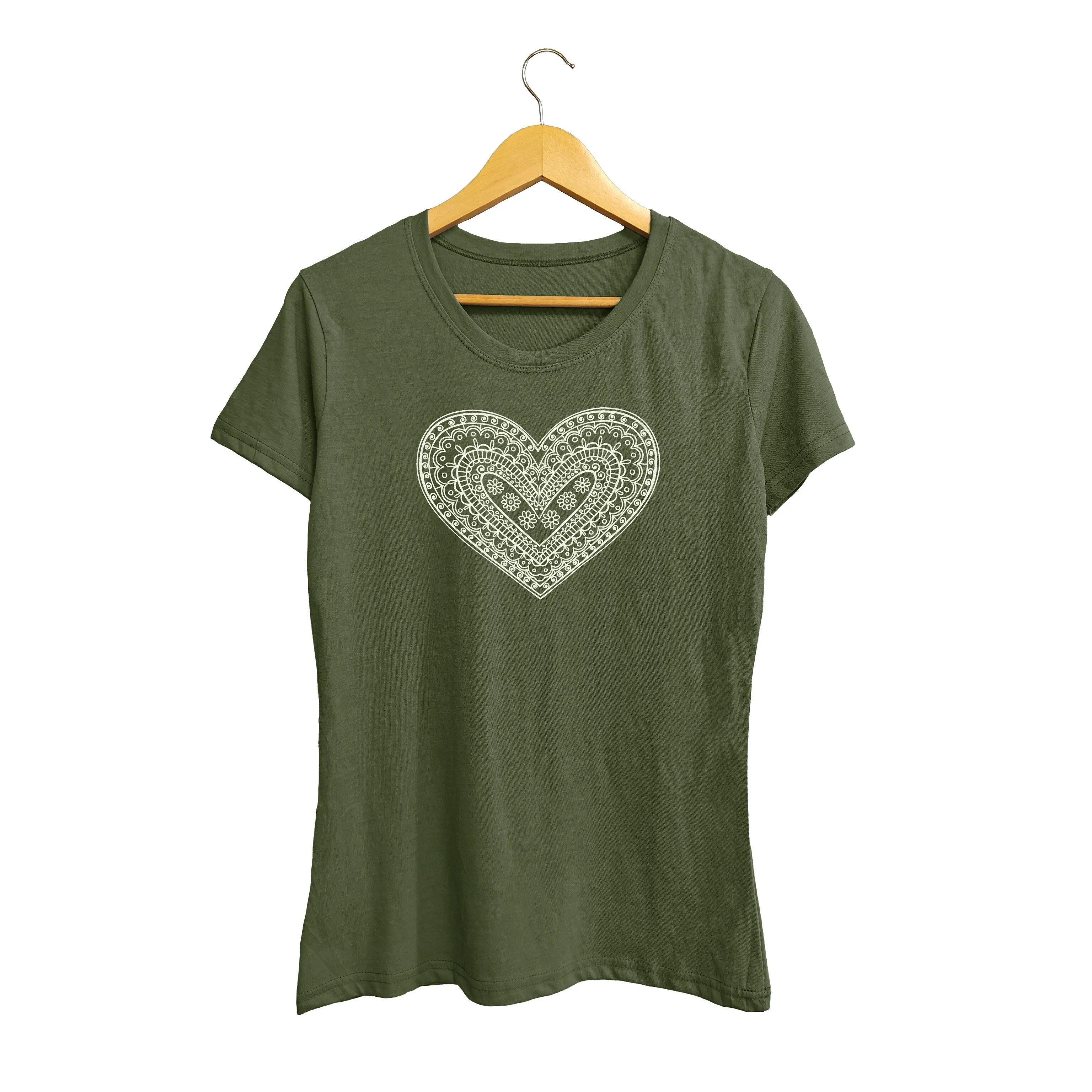Henna Heart women's fitted tee sold by Zulily