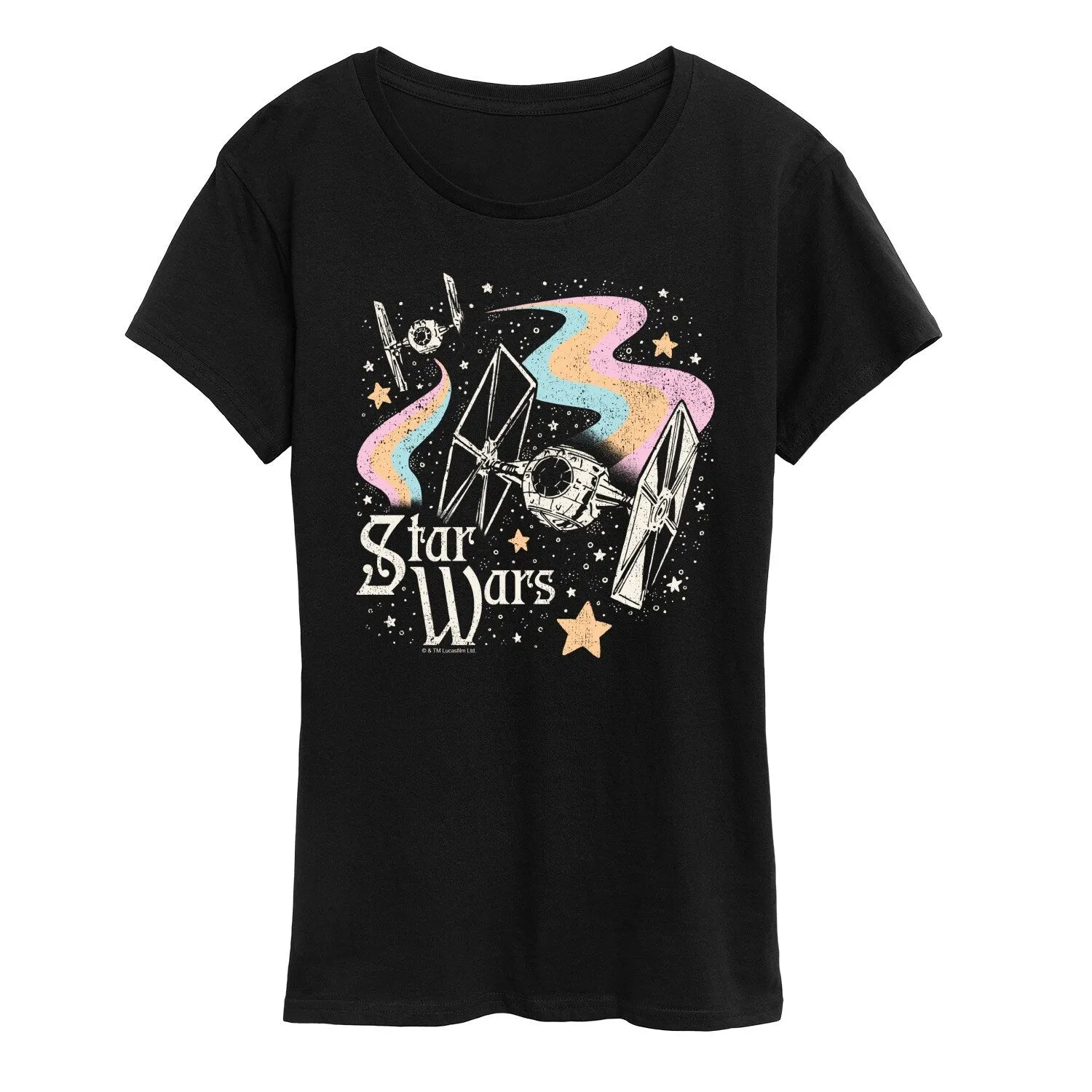 Women's Star Wars Celestial Ships Short Sleeve Tee sold by Zulily