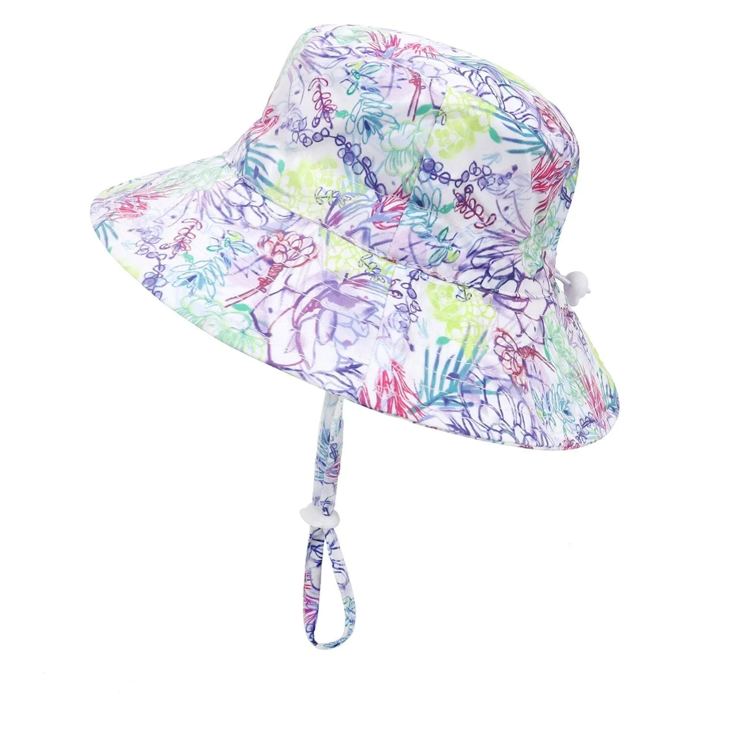 Multi Color Watercolor Bucket Hat sold by Zulily