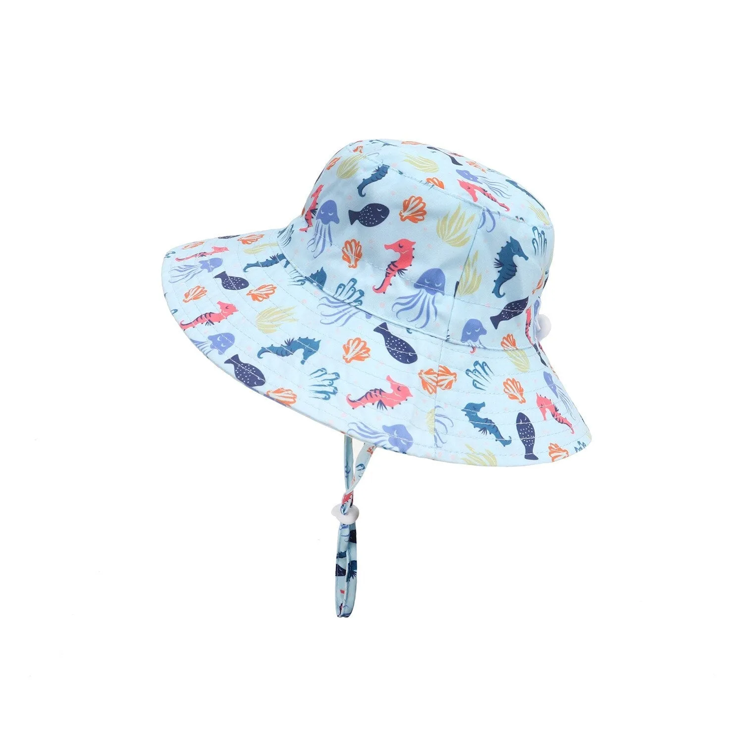 Light Blue Underwater World Bucket Hat sold by Zulily product image thumbnail 2