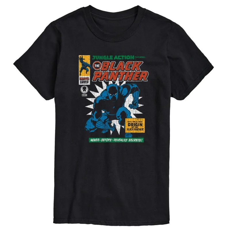 Men's Black Panther Comic Short Sleeve Tee sold by Zulily