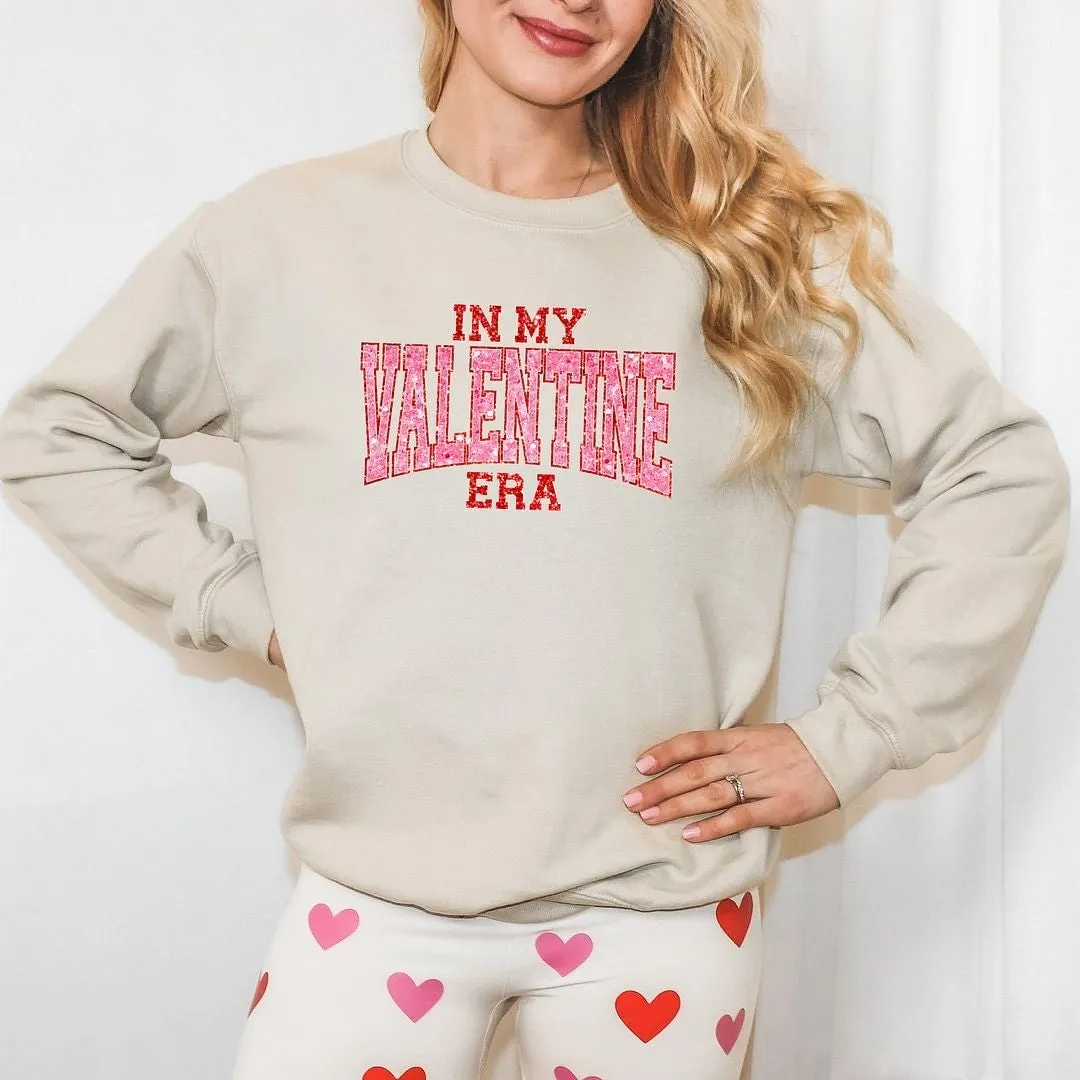In My Valentine Era Graphic Sweatshirt sold by Zulily product image thumbnail 3