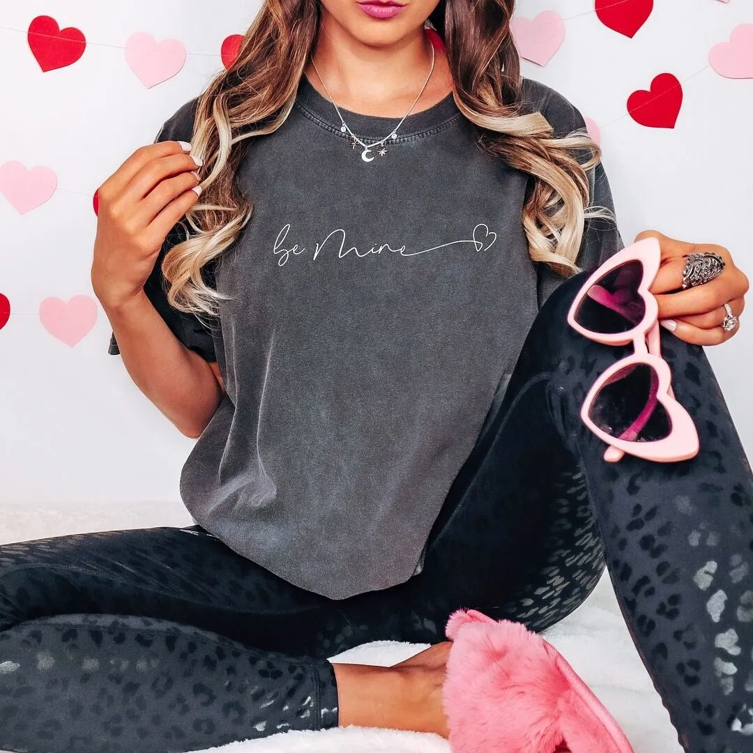Be Mine Heart Garment Dyed Tee sold by Zulily product image thumbnail 3