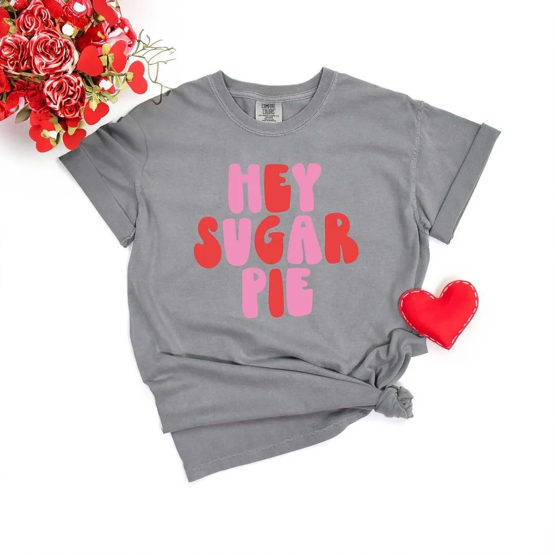 Hey Sugar Pie Bold Garment Dyed Tee sold by Zulily