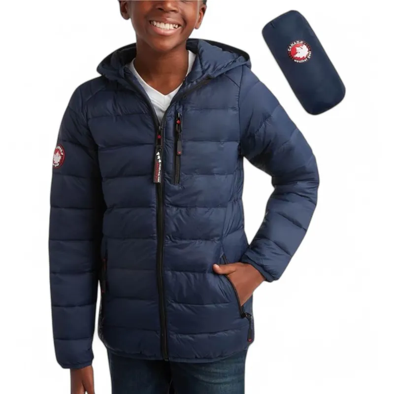 Boys Lightweight Packable Bubble Coat sold by Zulily
