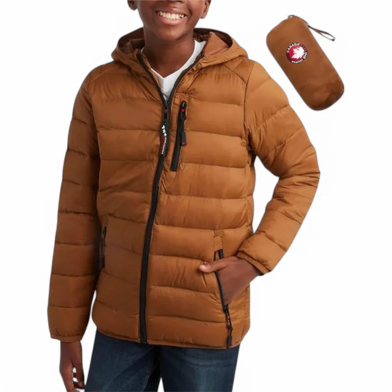 Boys Lightweight Packable Bubble Coat sold by Zulily
