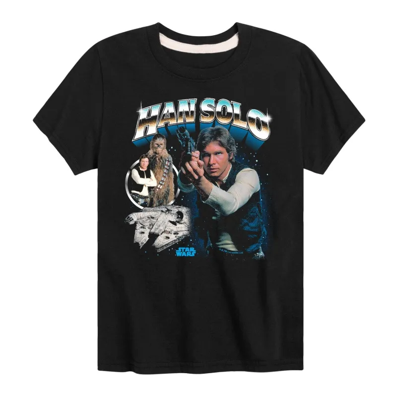 Boy's Star Wars Han Solo Short Sleeve Tee sold by Zulily