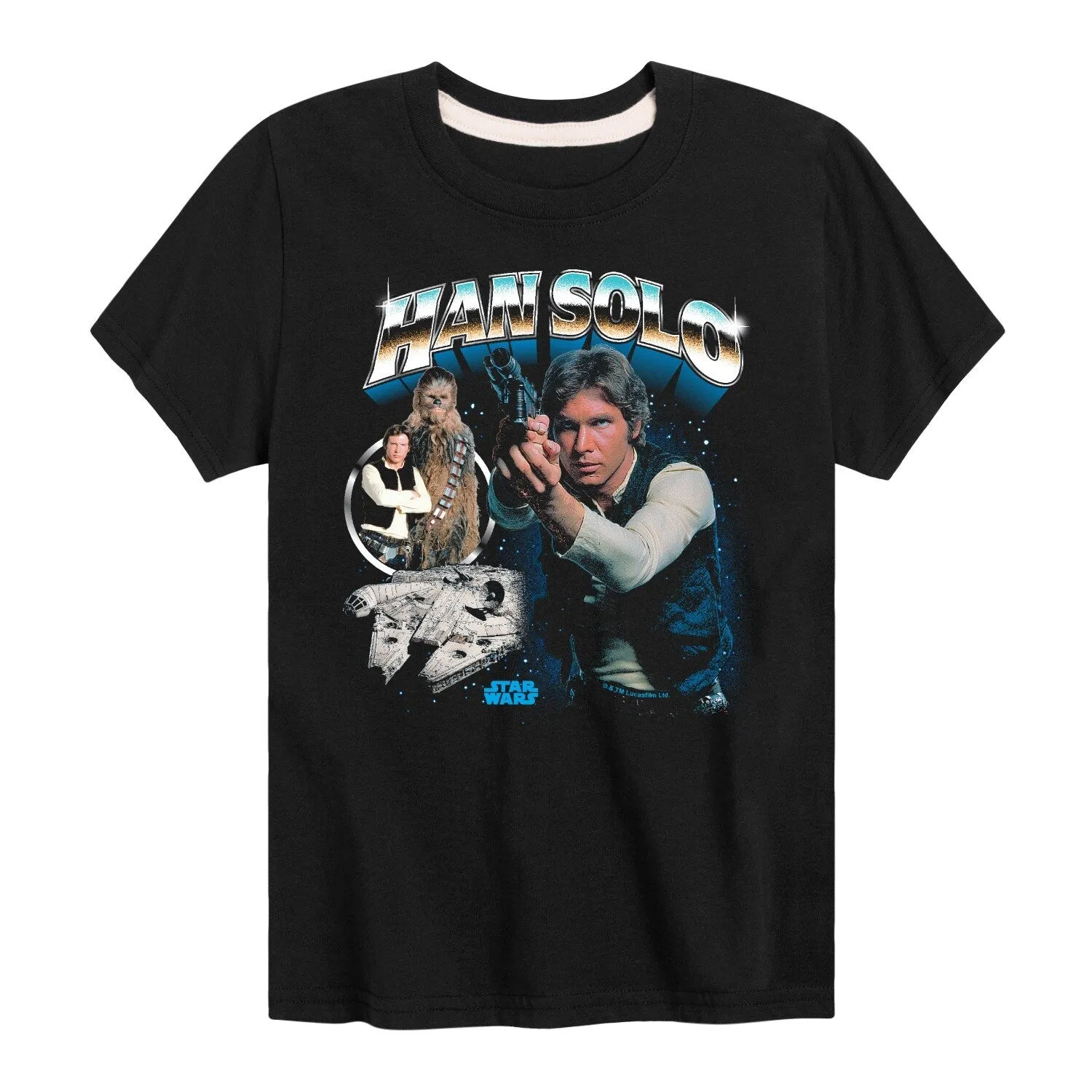 Boy's Star Wars Han Solo Short Sleeve Tee sold by Zulily