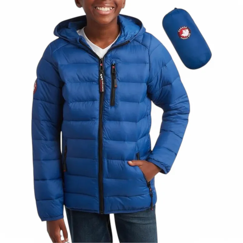 Boys Lightweight Packable Bubble Coat sold by Zulily