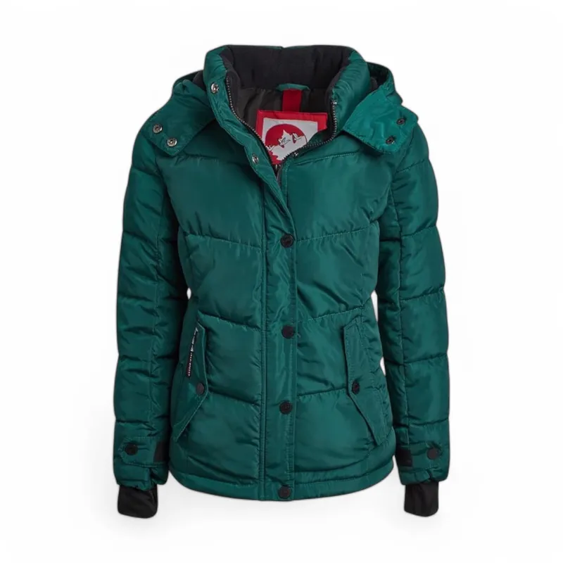 Girls Quilted Heavyweight Puffer Parka Coat sold by Zulily