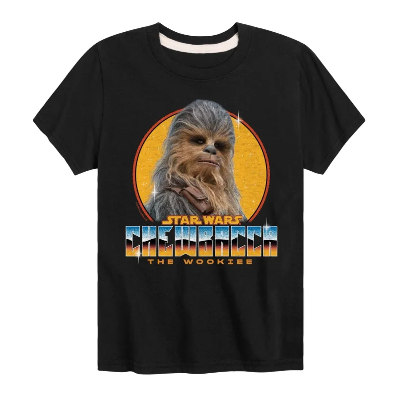 Boy's Star Wars Chewbacca Short Sleeve Tee sold by Zulily