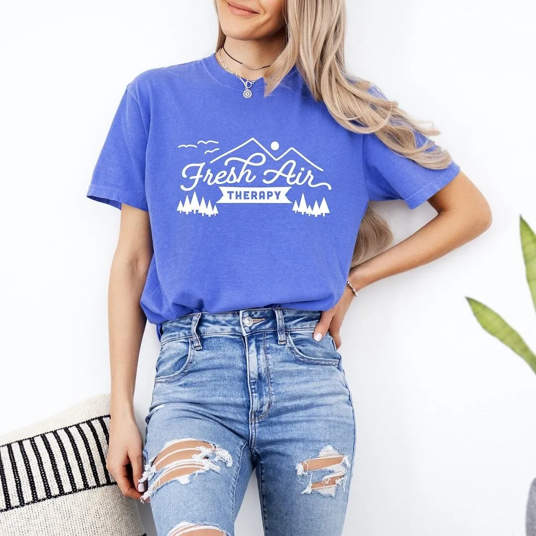 Fresh Air Therapy Garment Dyed Tee sold by Zulily product image thumbnail 3
