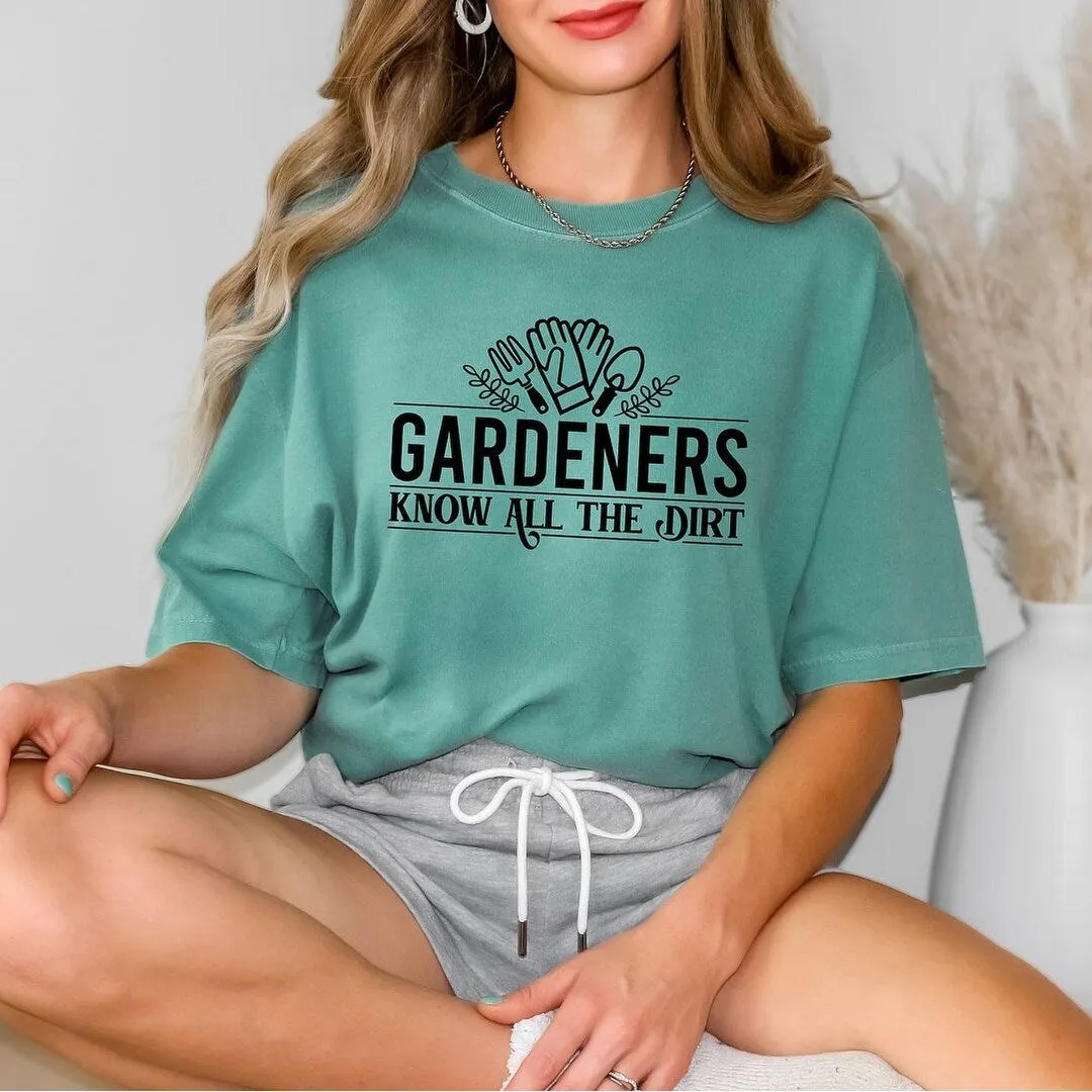 Know All The Dirt Garment Dyed Tee sold by Zulily product image thumbnail 3