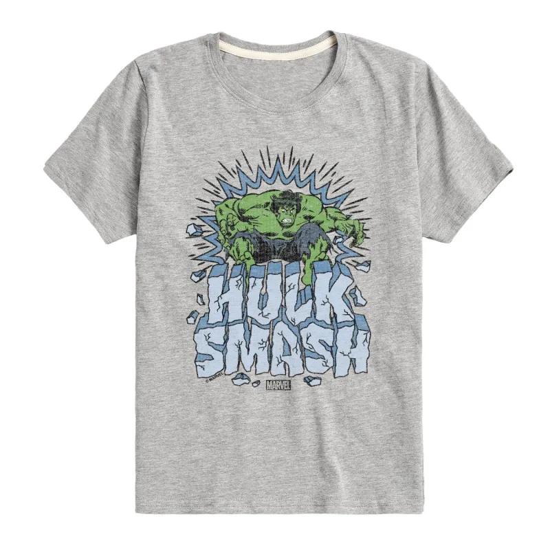 Boys Hulk Smash Short Sleeve Tee sold by Zulily