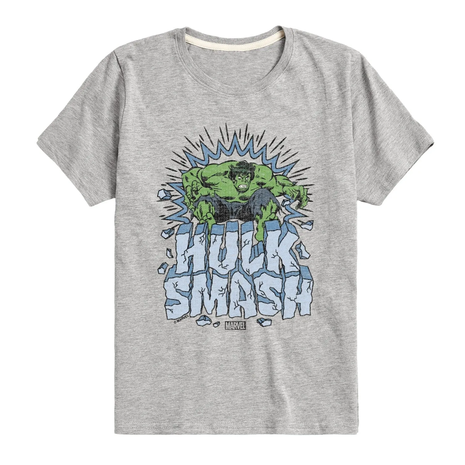 Boys Hulk Smash Short Sleeve Tee sold by Zulily